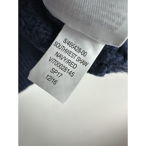 Gap Cardigan Sweater Men's Medium Shawl Collar Thick Knit Southwestern Aztec - Picture 9 of 12